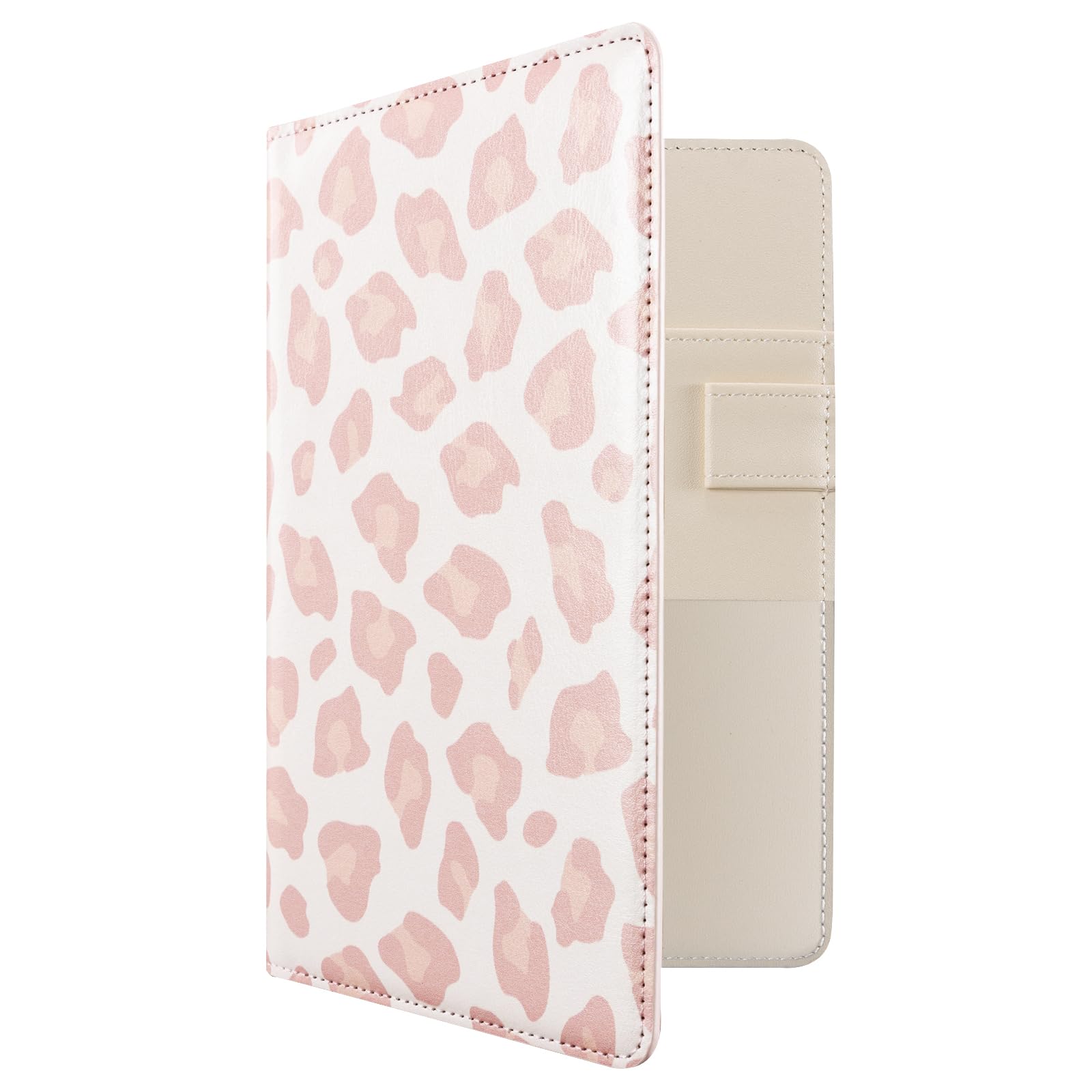 CoBak Server Book - Waitress Book Organizer for Restaurant Waitstaff, 7 Pockets with Pen Holder