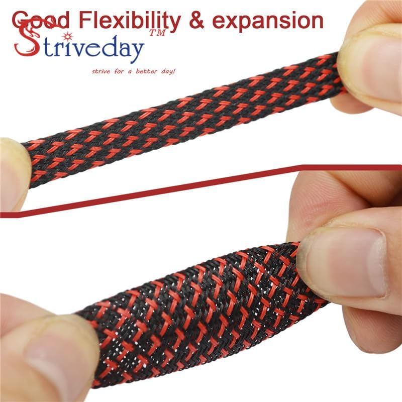10/30 Meters Gray 4mm Braid PET Expandable Sleeving High Density Sheathing Plaited Cable Sleeves - (Length: 30M)