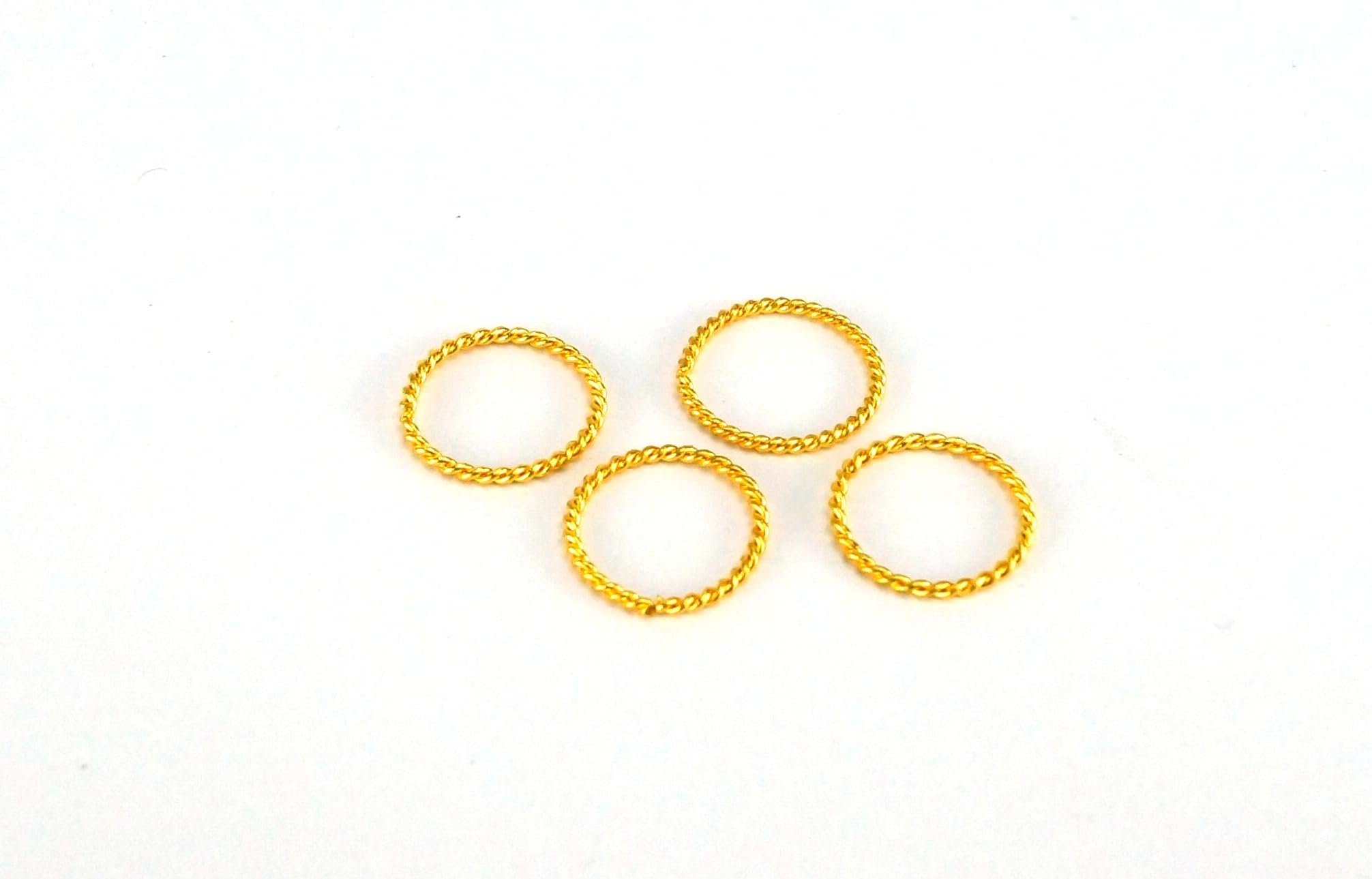 Panchaloha Toe Ring for Thin & Delicate Twisted Rings