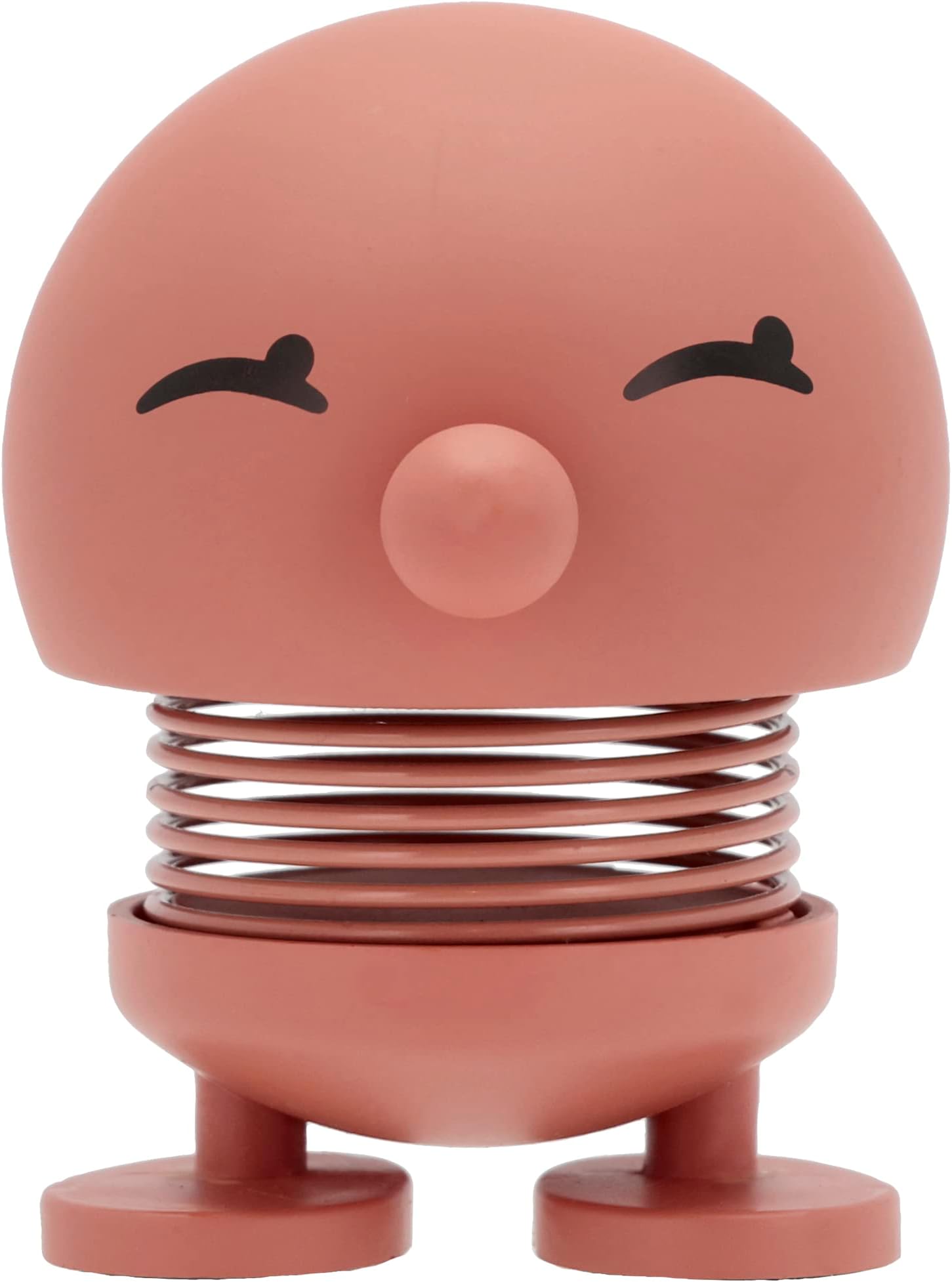 Hoptimist Soft Bimble, Bobble Figure Decoration, Scandinavian, Decorative Living Room, Desk Decoration, Office Gadgets, Great Small Gifts, 4.5 x 5.8 x 6.6 cm, Small, Ruby