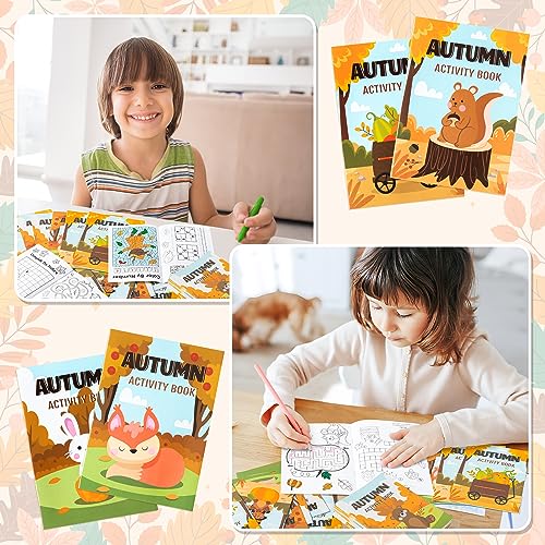 24 PCS Autumn Activity Books for Kids - image 7