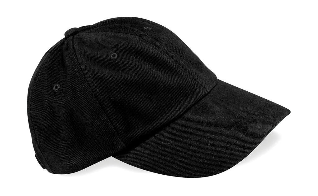 Beechfield Unisex Black - Black B57 Classic 6-Panel Cap - Black - One Size