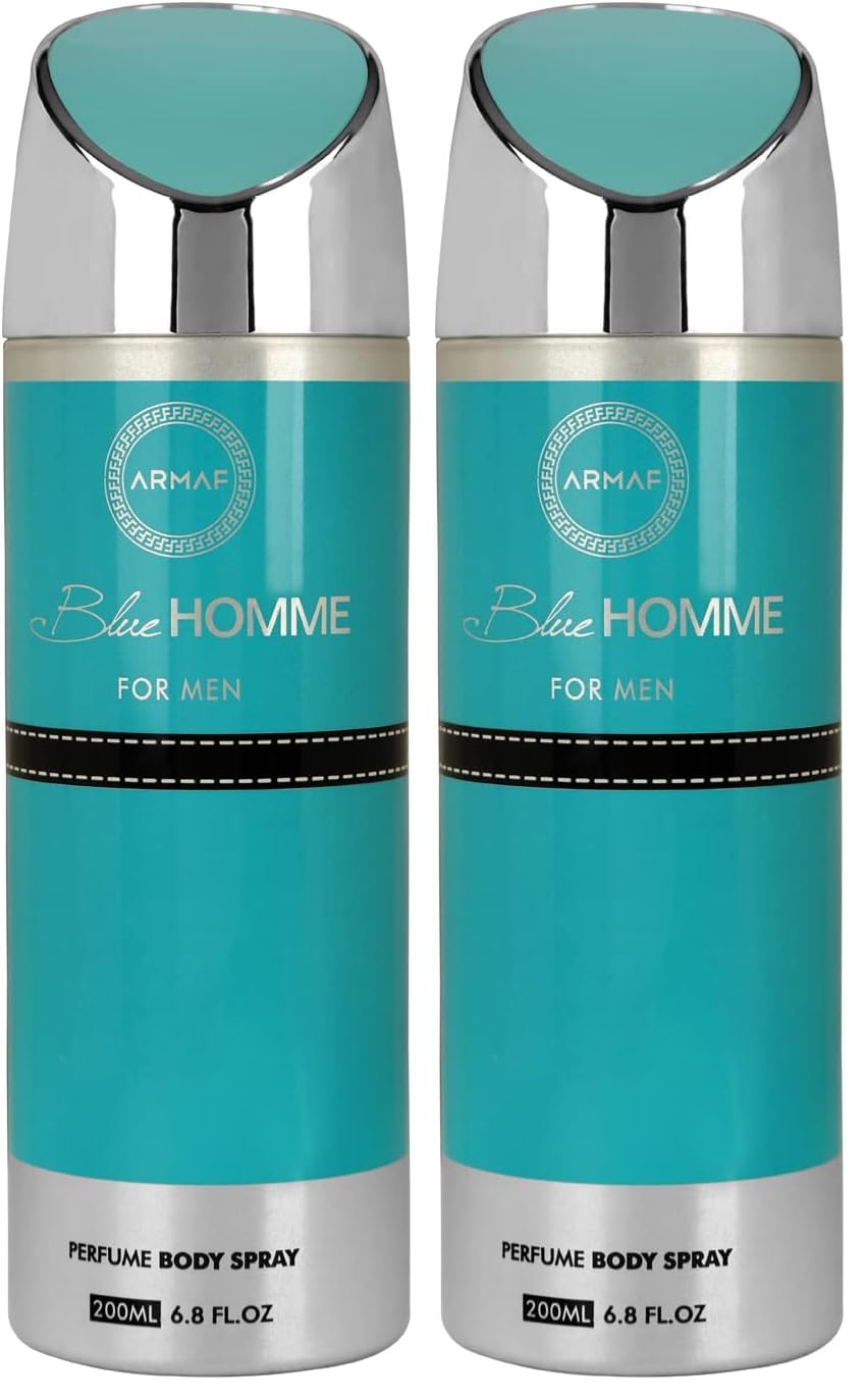 Armaf Deo Blue Homme Perfume Body Spray for Men, 200ml (Pack of 2)-image-31