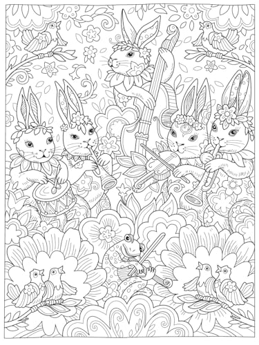 Creative Haven Enchanted Coloring Book