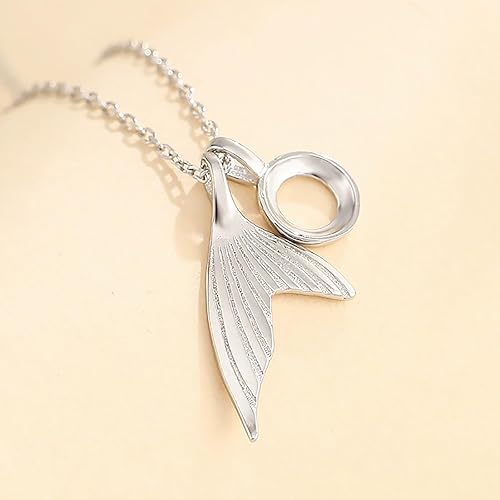 Miniatura 4 de Colgante de plata de ley 925 con base en blanco, ajuste de cabujón redondo de 0.236 pulgadas, ajuste de montaje de collar a mano, fabricación de