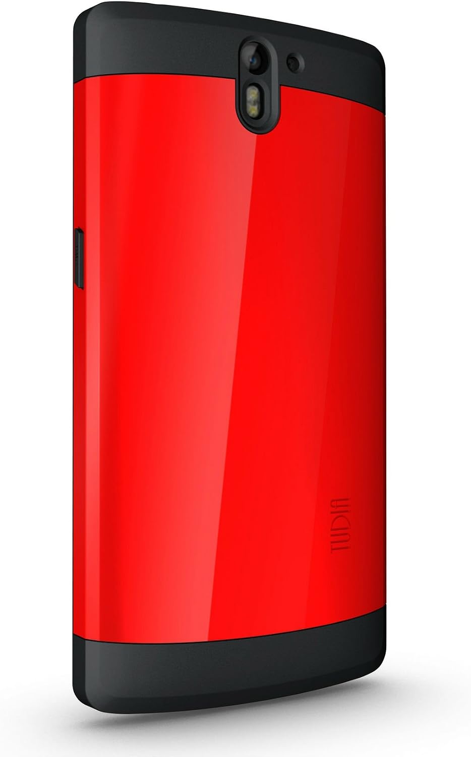 TUDIA Slim-Fit CYGEN Dual Layer Protective Case for OnePlus One (Red)