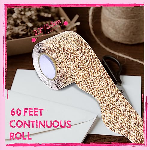 Image of 60 Feet Bulletin Board Borders, Scalloped Rolled Border Trim Decoration Bulletin Boards, Walls, Desks, Windows, Doors for School, Classroom & Offices