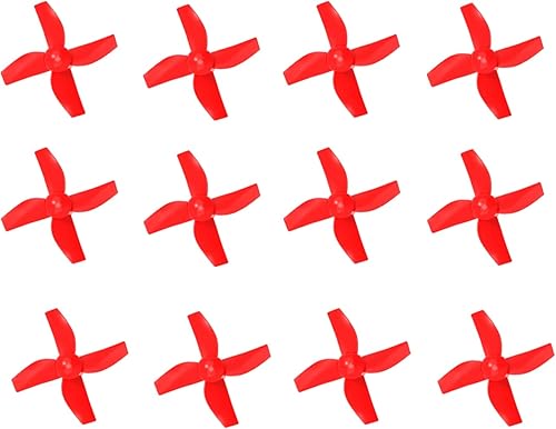 NEHEME Mini dron de repuesto Red Propellers NH330 para niños, 12 cuchillas de repuesto para extender el uso de la vida (Ax6, Bx6) disponible en Yaxa Peru