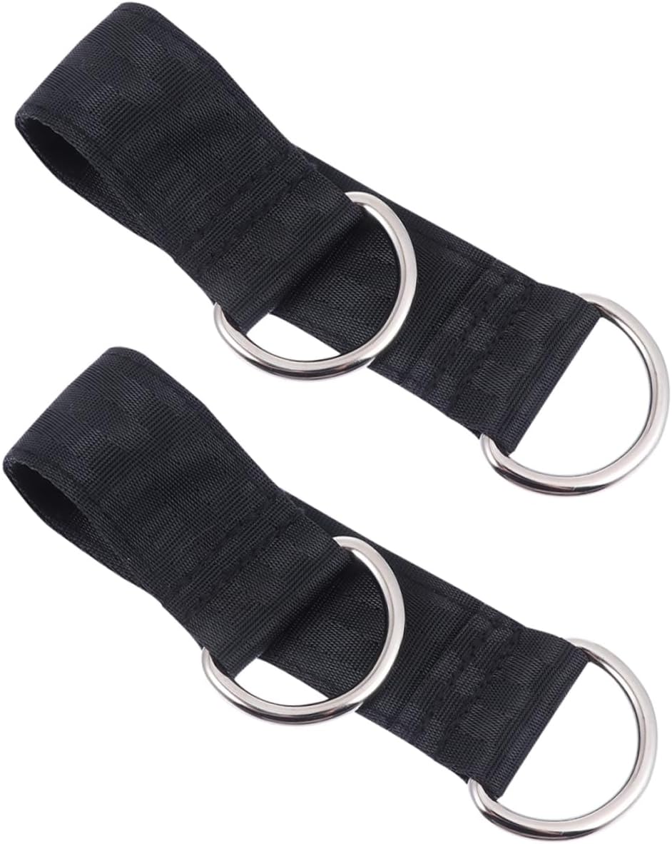 2Pcs Multifunctional Swing Hanging Belts for Gym Durable Fitness Connective Band Straps Portable Exercise Equipment for Pull Up and Bodybuilding Training