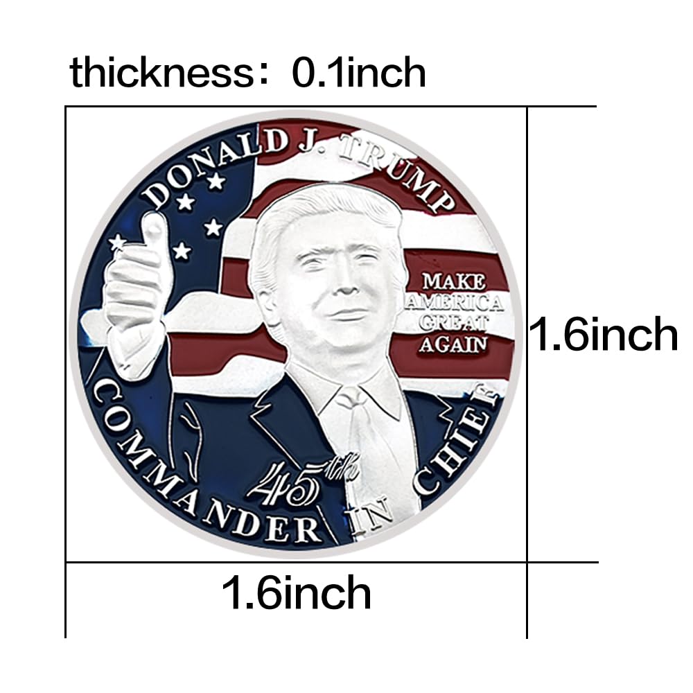 純銀　第47代アメリカ大統領選出記念メダル Amazon.co.jp: アメリカ 2024 ドナルド・J・トランプ 第47代米