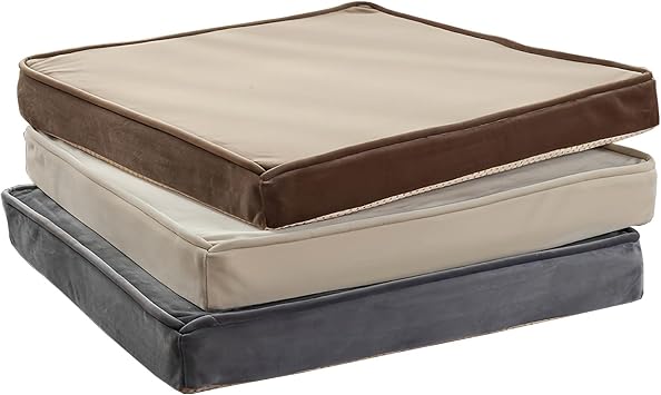 Custom Bench Cushions for Indoor Furniture, Velvet Bay Window Seat Pad, High Rebound Soft Sponge, Non-Slip Bottom, Double Piping Design, Perfect for Mudroom, Reading Nook, Kitchen Dining
