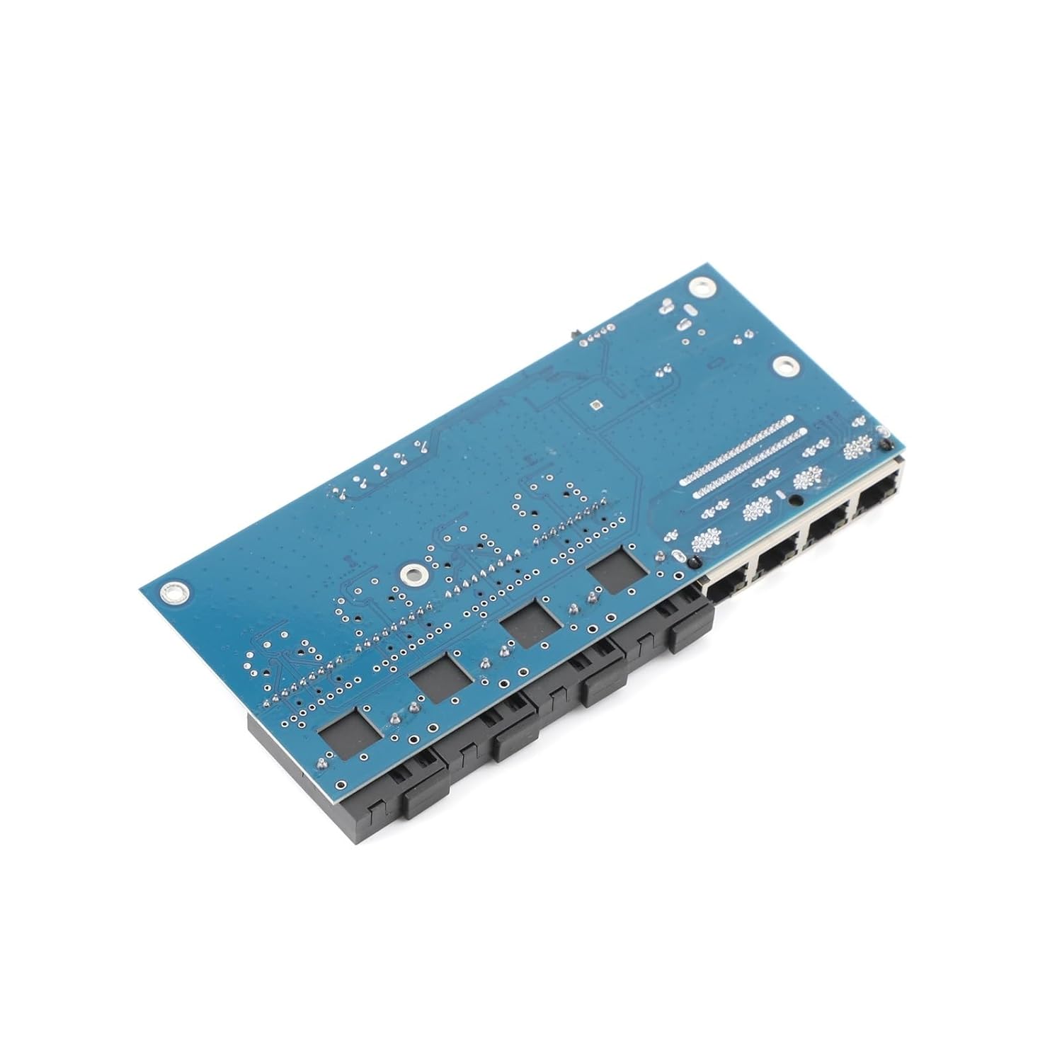 Fiber Media Converter 10M/100M 4 RJ45 to 4 SC 2A+2B Connectors 1310nm/1550nm Ports 20KM Ethernet Switch