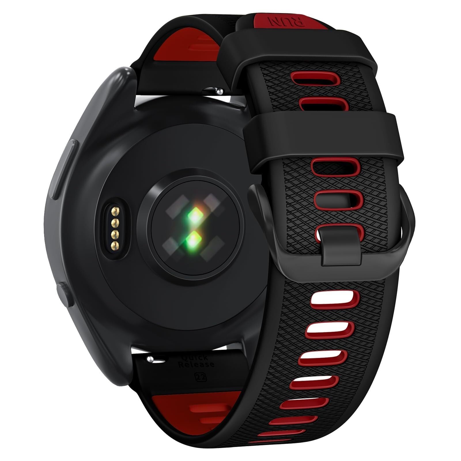Bracelet Garmin Vivoactive 4 en silicone pour le sport et le running - 8