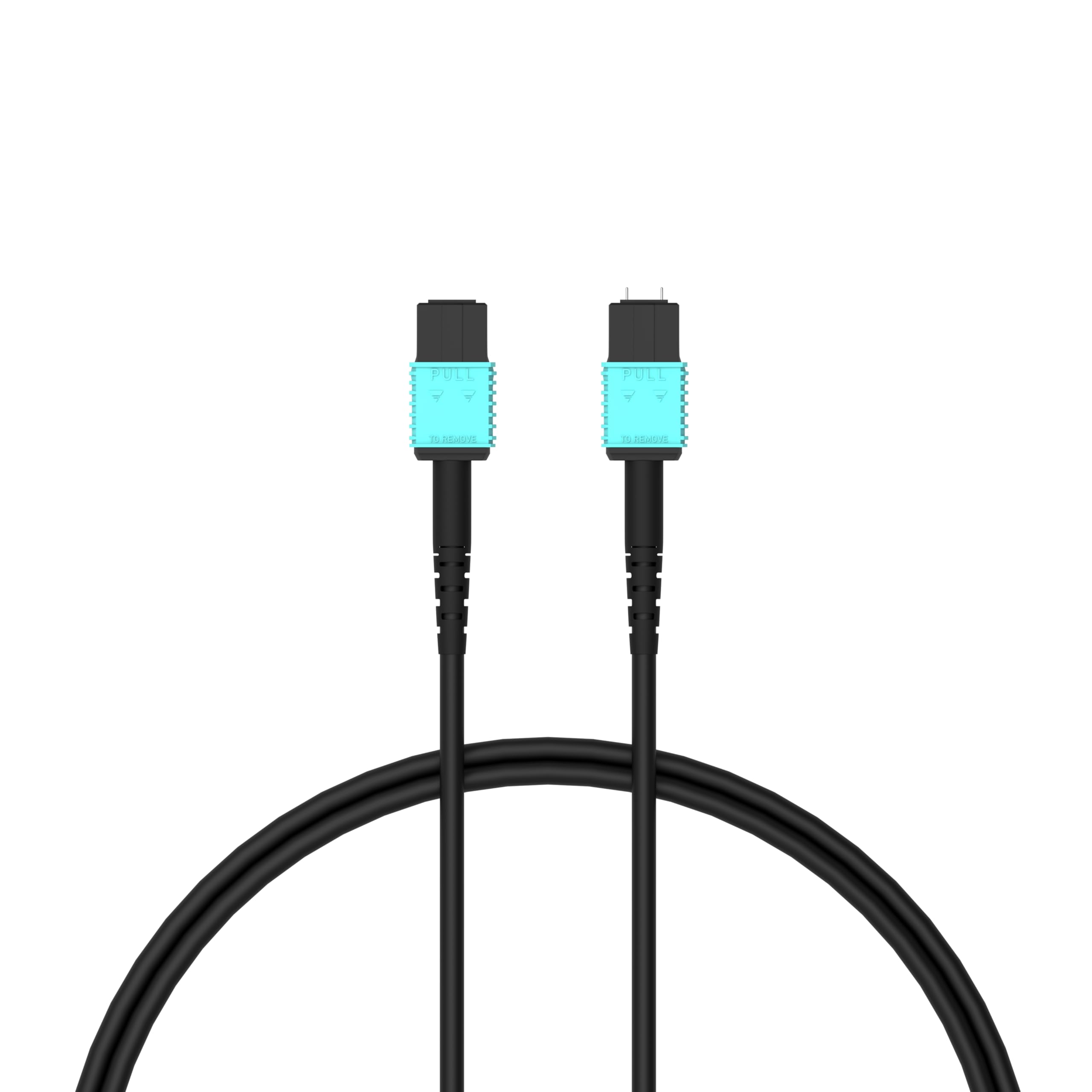 RUIPRO Kabel MPO M-F, pełny światłowód, opancerzony, 7 włókien, 3 m | Pasuje do płytek Keystone MPO, ułatwiając prowadzenie i przedłużanie światłowodu w instalacjach naściennych i podtynkowych