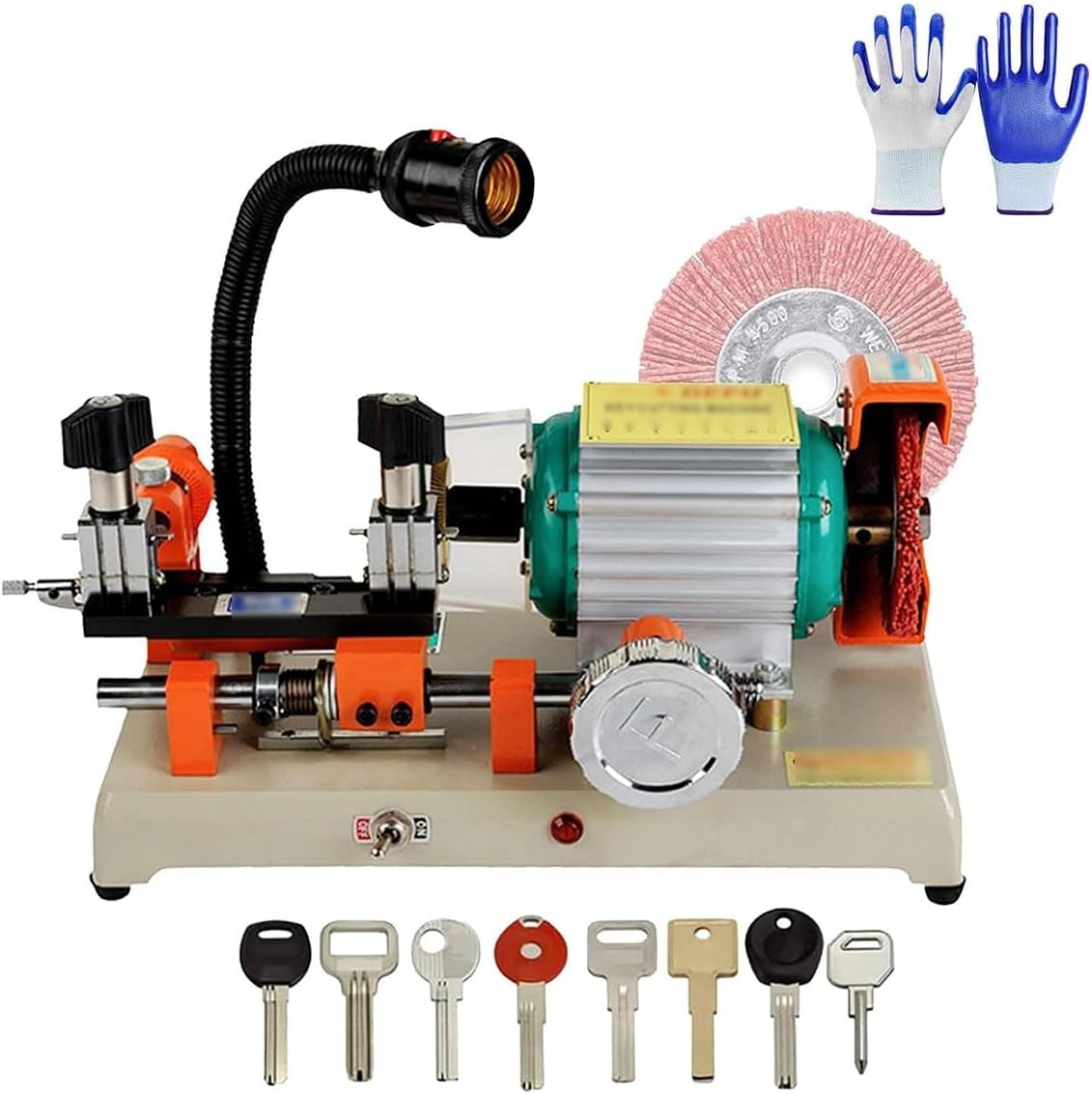 Key Cutting Machine Horizontal Duplicator Tool Metal
