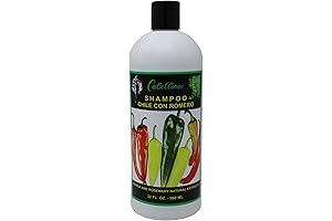 Chile con Romero Shampoo, Nourishes and Protects, 32 FL OZ, Bottle,Green