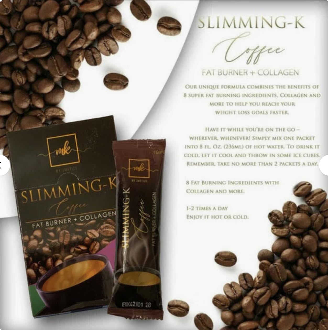 Amazon.com : Generic Jumbo Pack Coffee Mix by Madam Kilay, 30
