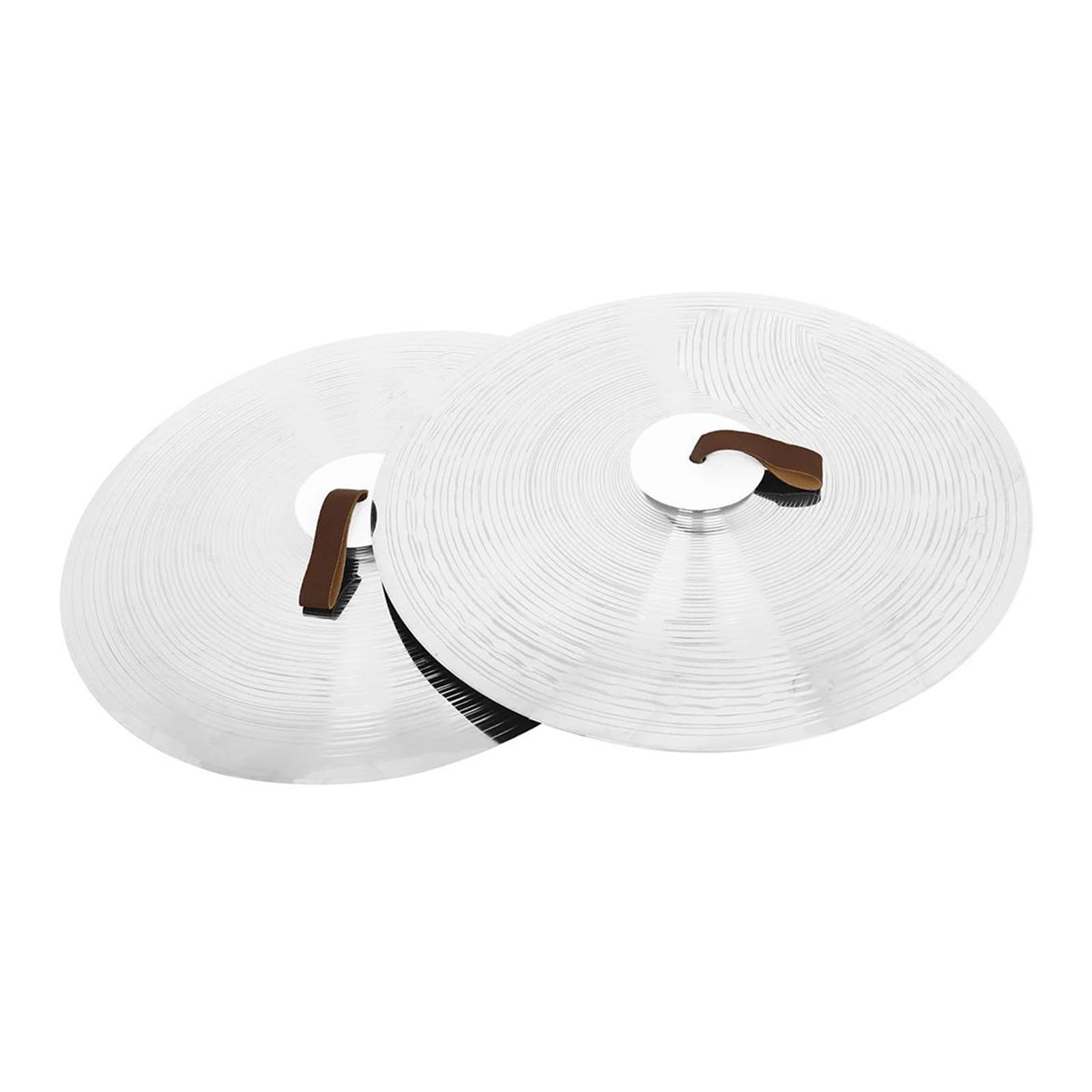 Profesjonalna Talerz 1 Para Talerzy Materiał Stopowy Srebrny Wojskowy Wzór Pierścienia Lekkie Instrumenty Perkusyjne(16 inch)