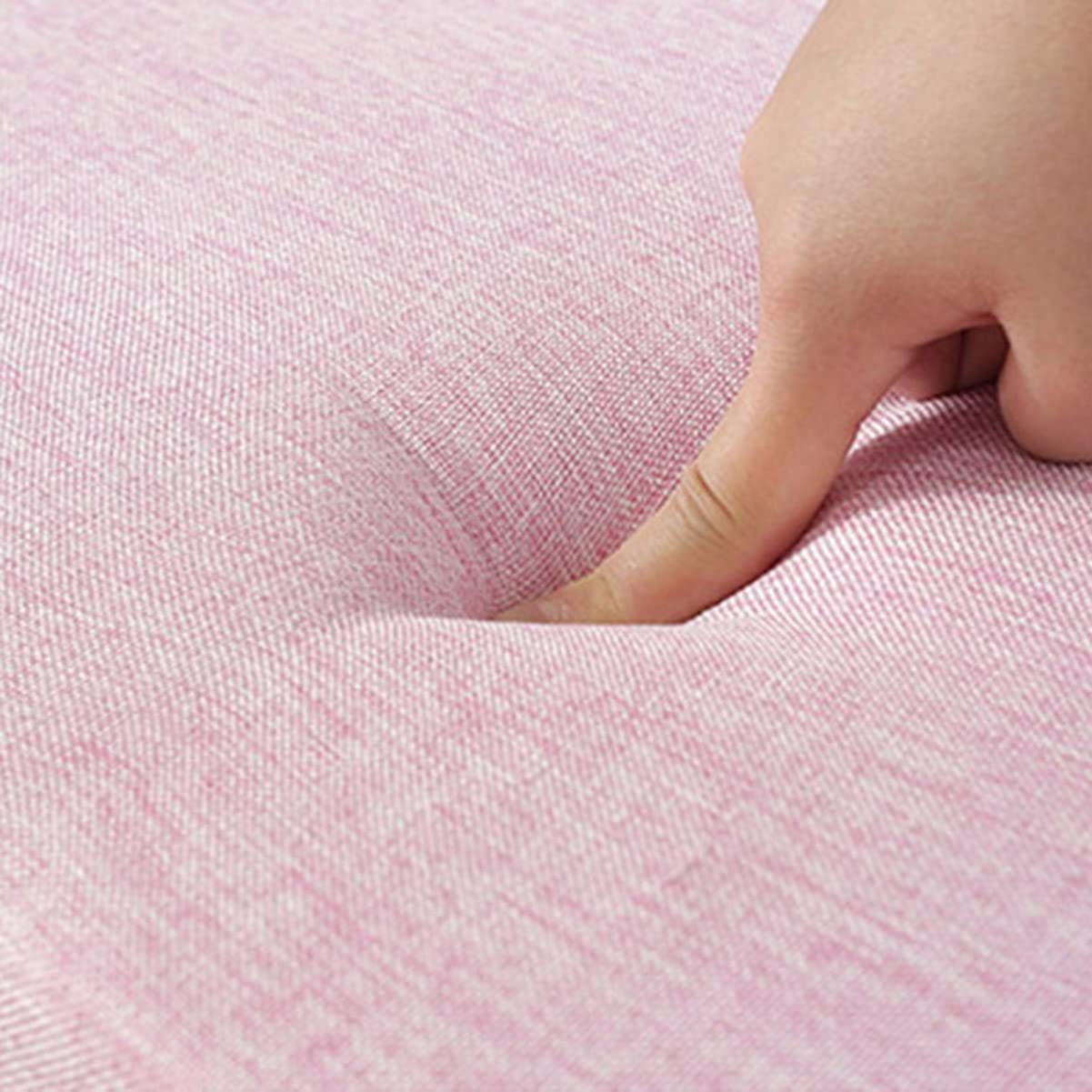 Gruba poduszka na ławkę ogrodową na 2-3-osobową, 100 x 35 x 3 cm, biała, idealna na huśtawki tarasowe i do wnętrz, wygodna długa poduszka na krzesło do mebli do jadalni