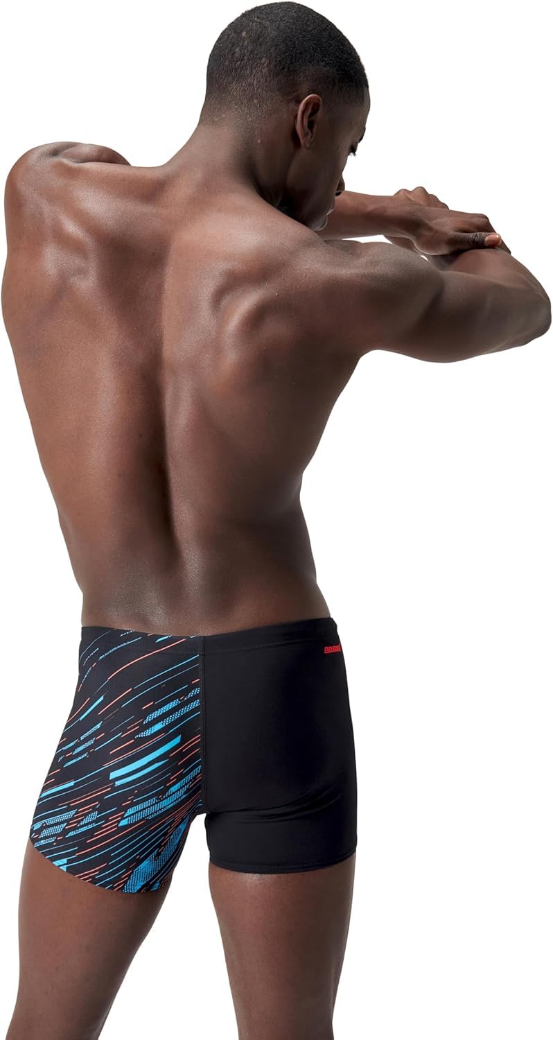 Speedo Jungen Hyperboom V-Cut Aquashort | Schnelltrocknend | Training | Fitness | Chlorbeständig Bademode (1er Pack)