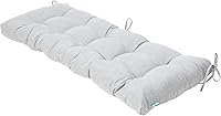 Vista 22 de QILLOWAY - Cojín para banco de interior/exterior, 51 pulgadas