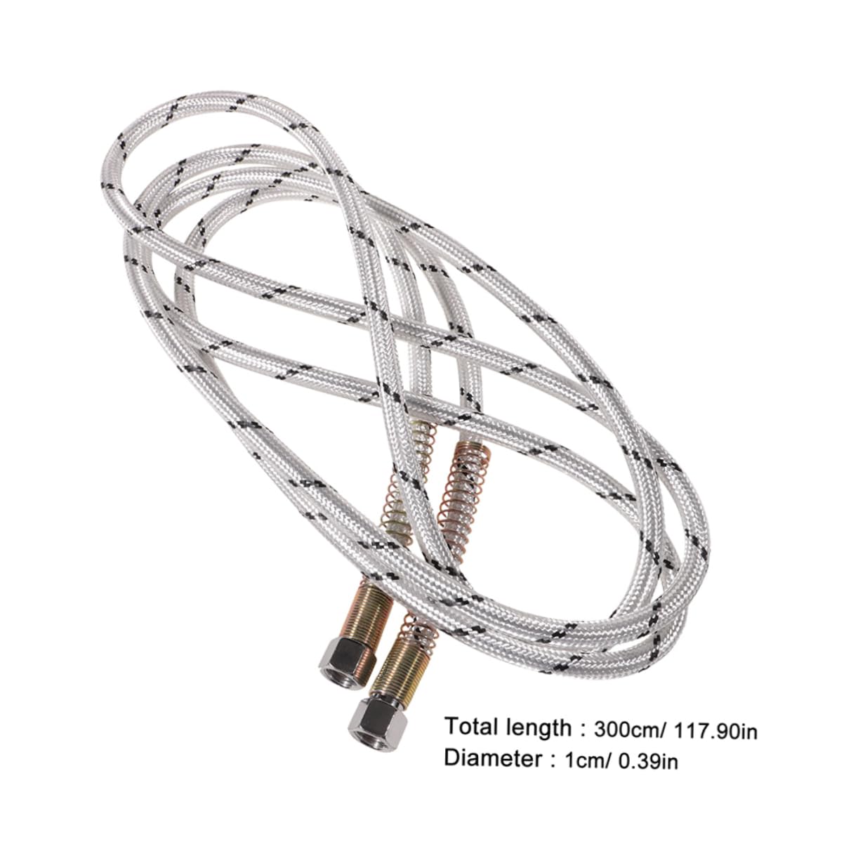 Mikinona 2pcs Pressure Steam Hose for Ironing Machines Leak Construction Easy Installation Compatible High-Pressure Steam Cleaners Replacement Parts