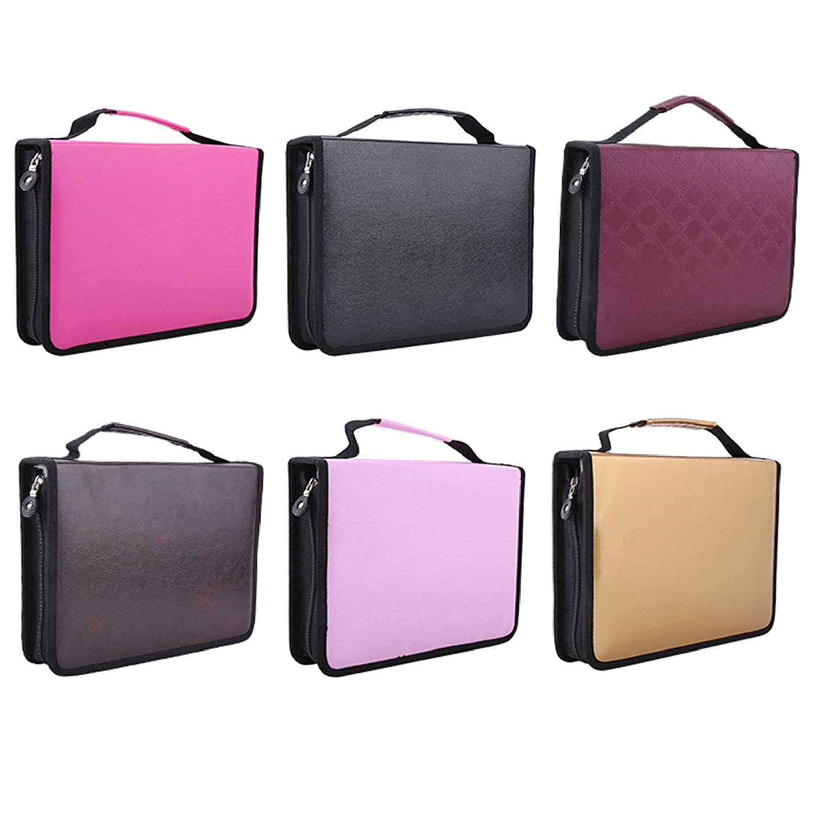 Astuccio per Matite con Penna di Grande Capacità, 150 Slot Astuccio per Matite per Schizzi d'Arte Scomparto Multiplo Portatile Borsa per Matite da Disegno Forniture per Studenti(Nero)