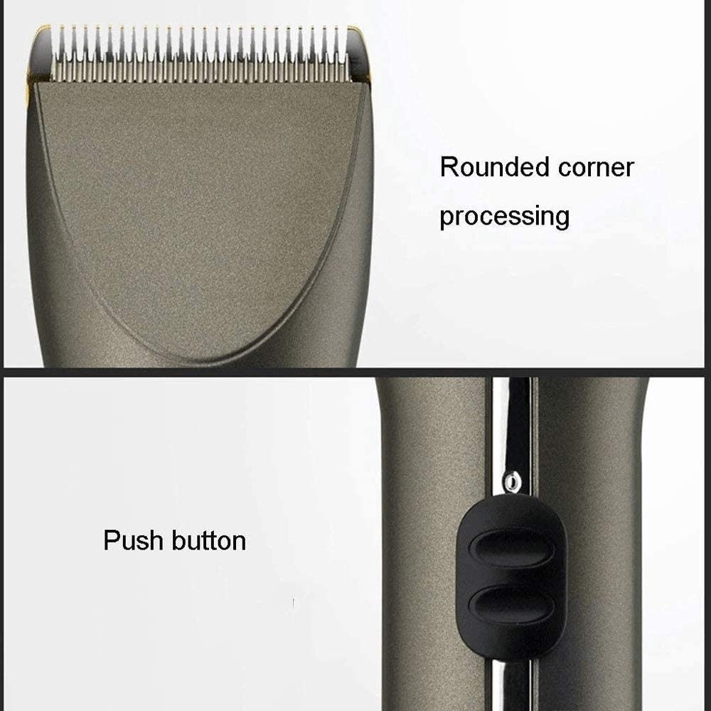 Clippers per capelli per gli uomini - catenatore in acciaio caterless testa mens capelli trimmer capelli taglio e toelettatura kit ricaricabile, kit per macchine per uomo per bambini famiglia per