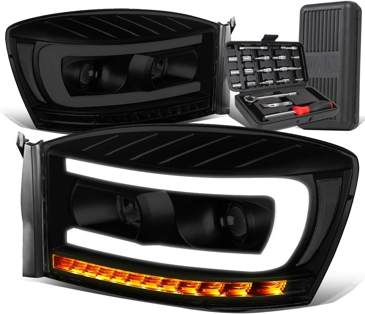 Auto Dynasty LED DRL Sequential Signal Tinted Clear Corner