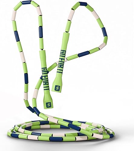 Miniatura 8 de Sportbit Elite Cuerda de Saltar con Perlas - Cuerda de Velocidad Ajustable para Fitness, CrossFit, Boxeo - Sin Enredos, Ligera