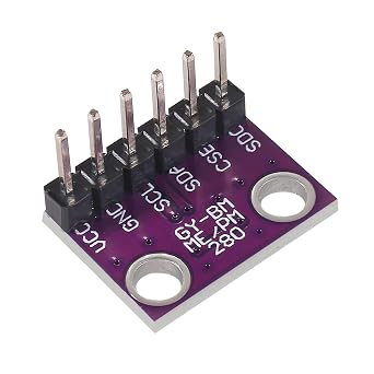 2pcs BME280 3.3V Sensor Module Pre-Soldered Atmospheric Pressure Temperature Humidity Sensors GY-BME280-3.3 for Raspberry Pi
