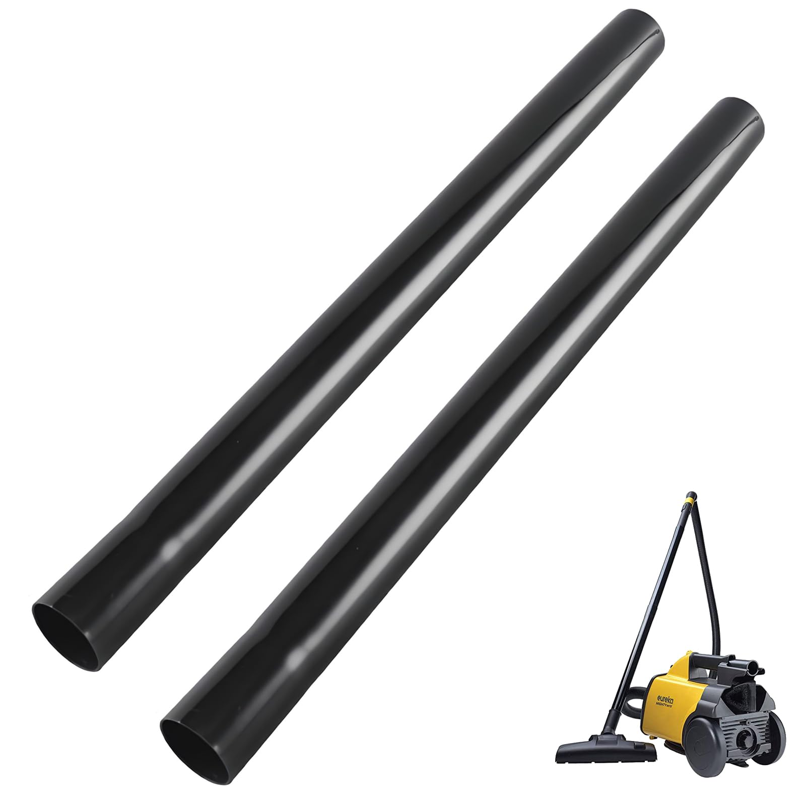 Vacuum Extension Tube Wand Hose Replacement for Eureka 3670M 3670 3680 3670G 3670H 3672 3673 3674 3682 Series Canister Vacuum Attachments and Parts 17inch/44cm -2Pack