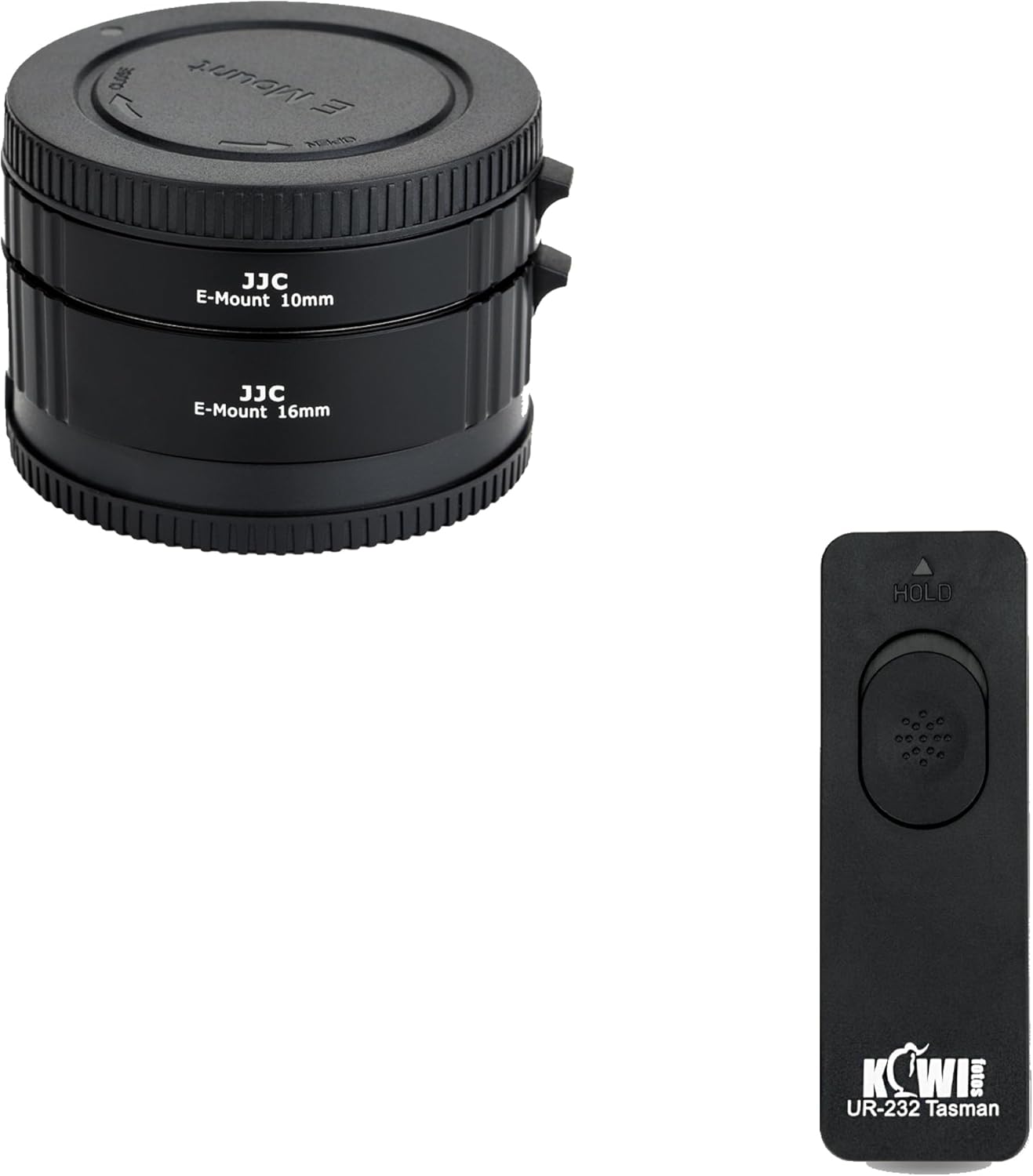 JJC E Mount Macro Extension Tube Set & Remote Shutter A6000 A6100 A6300 A6400 A6500 A6600 A7 A7II A7III A7 II III A7IV A7 IV A7R II A7R III A7R IV V A7RV A7S A7S II A7S III A7SIII A7S3 & More Cameras