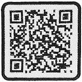 SHEVRONS QR-Code Tactical Patch Easy to Mount with Hook Loop Durable and Highly Resistant to Fading and Tearing | Oxford Embroidery | 2.83 x 2.83 in