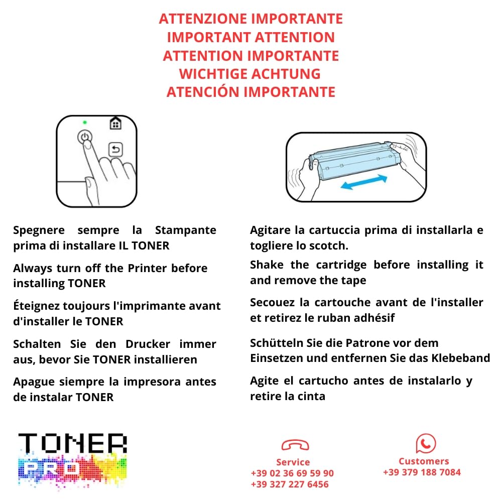 ECOPRO - Toner Rigenerato per le stampanti OKI MC873 MC 873 MC883 dn dnc dnx - Ciano - da 10.000 pag A4 - COD 45862816