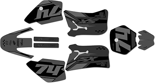 Kit de gráficos para KTM 50SX MINI SX50 (1998-2001) prestige Series Smoke 09 Mil - Adhesivos de moto Dirt Pit Bike Motocicleta, accesorios de