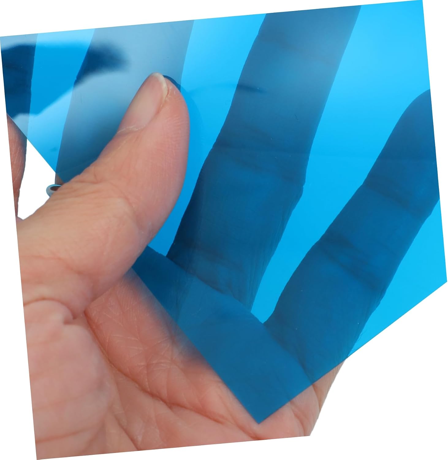 Operitacx 9 Sheets Colored Cellophane Paper Transparent DIY Craft Wrapping Material Vibrant Colors for Decorations and Creative Projects