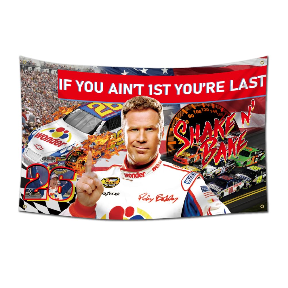 If You Ain't First You're Last Flag funny Flag For Room Guys,3x5 ft Banner,Funny Poster Durable Man Cave Wall Flag with 4 Brass Grommets for College Dorm Room Decor,Outdoor Party