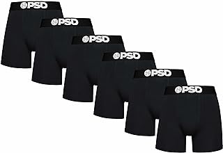 Men's Cotton Underwear - 5 Inch Mid-Length Boxer Briefs, Breathable Underwear Men, Comfortable Fit Packs & Singles
