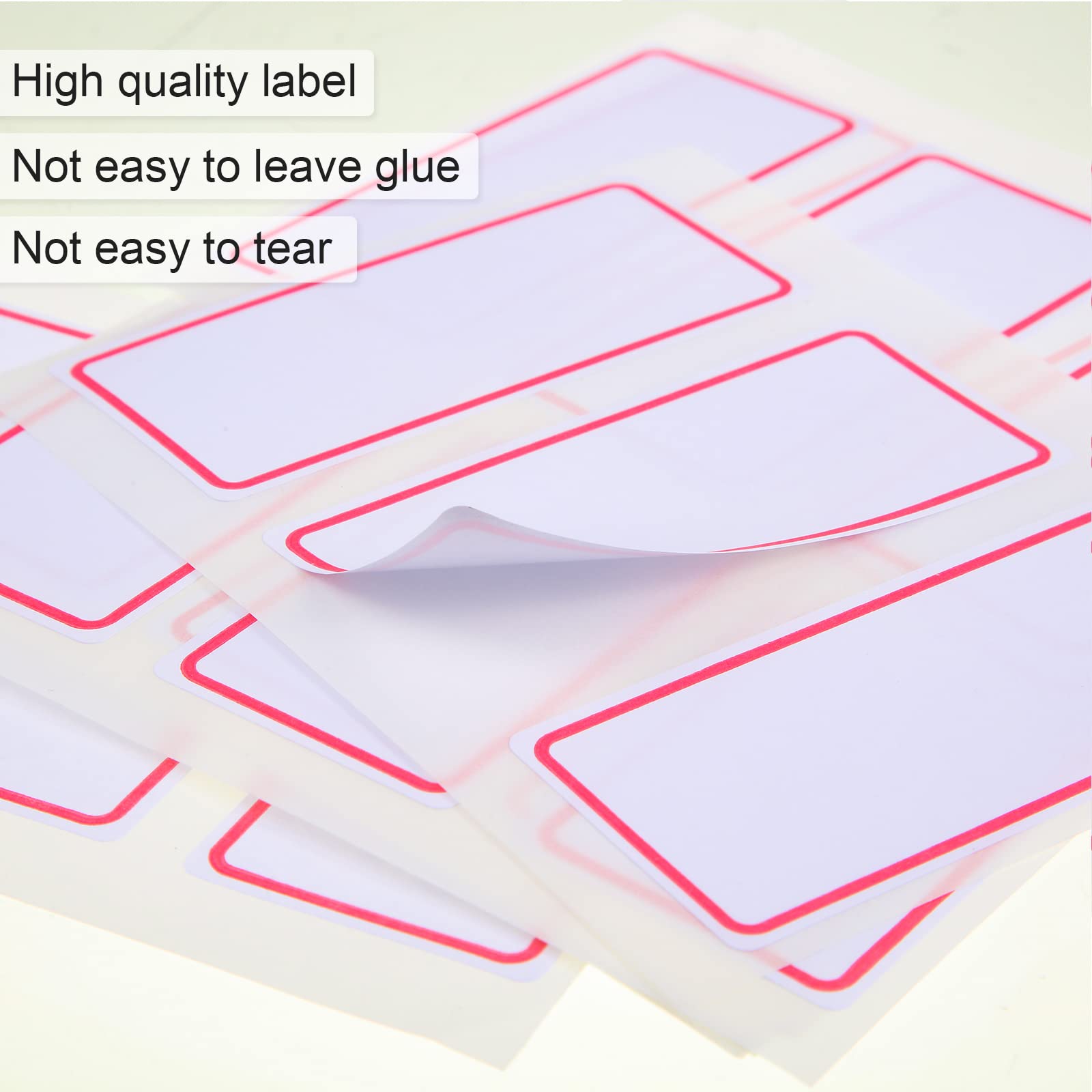 Outus 84 contenitori in plastica impilabili per organizzare libri, giocattoli, con 120 etichette autoadesive, per biblioteca, scuola, ufficio, casa, 6 colori
