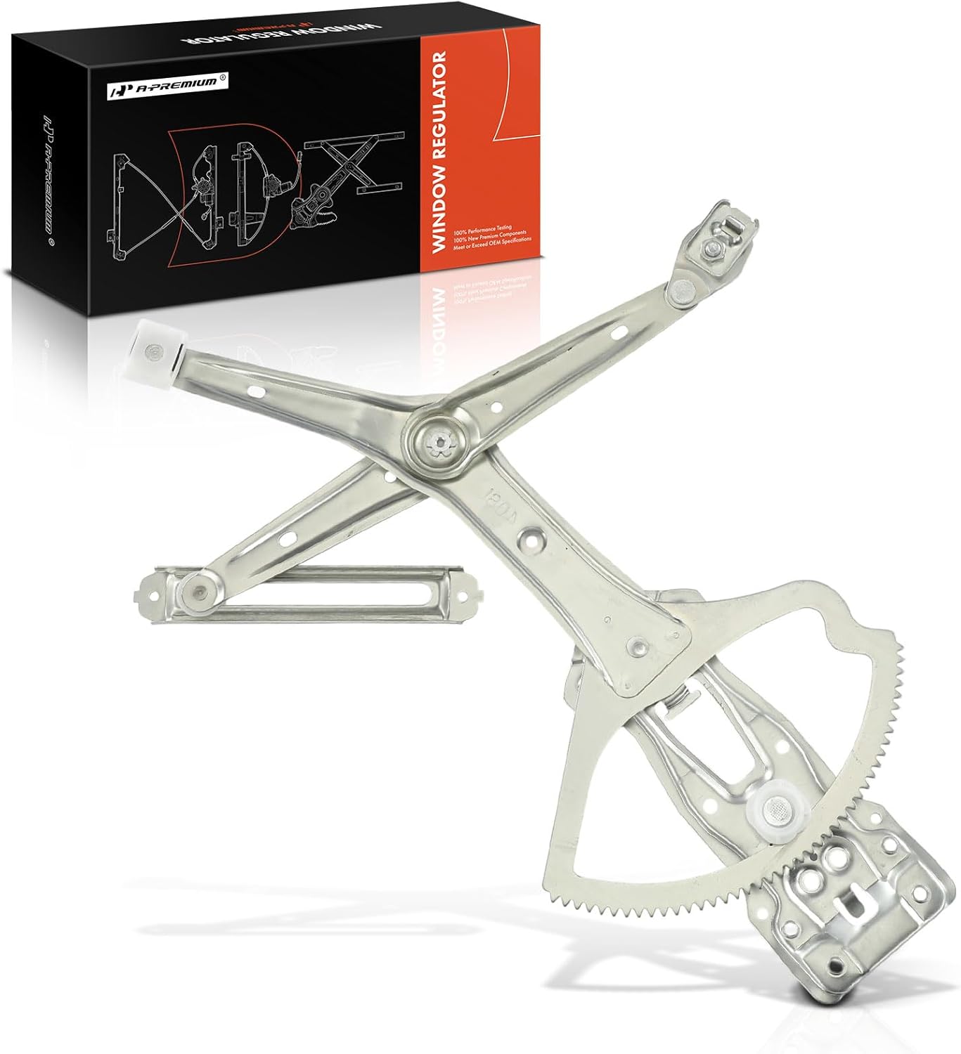 A-Premium Power Window Regulator Front Driver Side Compatible with Mercedes-Benz C220 1994-1996, C280 1994-2000, C230 1997-2000, C43 AMG 1998-2000, C36 AMG 1995-1997, Without Motor