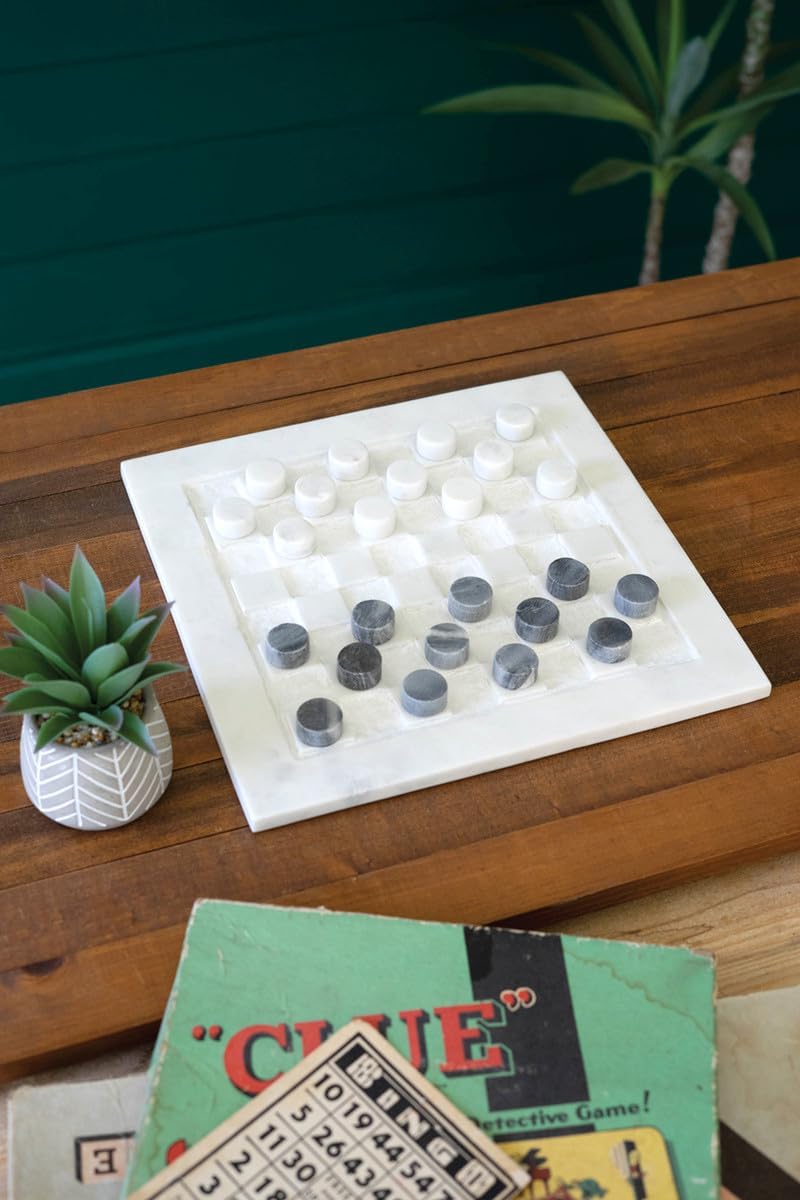 Marble Checkers Game by Kalalou