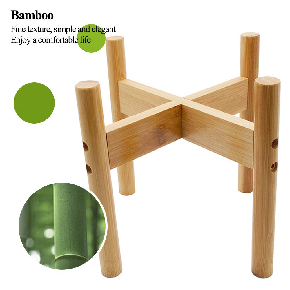 Supporto per piante in legno a 3 livelli per interni ed