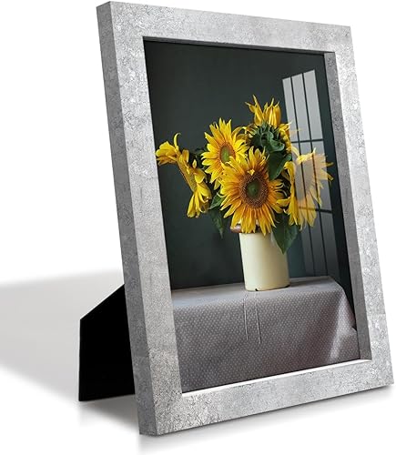 Miniatura 54 de Renditions Gallery - Marco para fotos de 11x14 pulgadas de estilo moderno de alta gama, hecho de madera maciza y cristal de alta definición listo