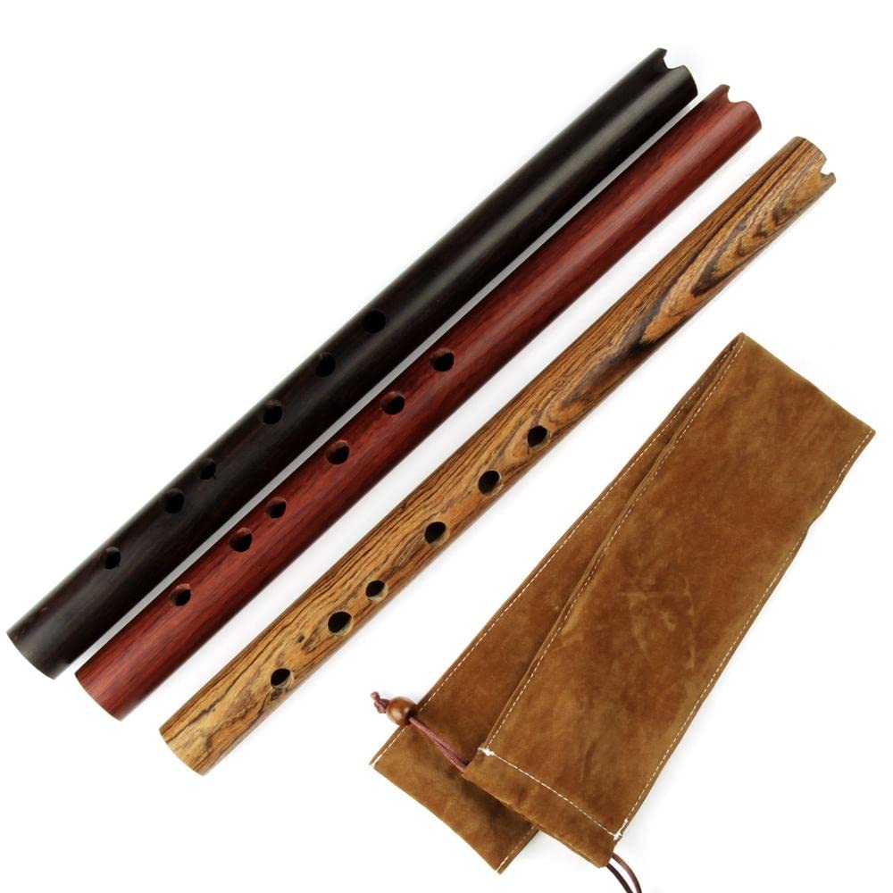 LELAMP Flûte Flûte en Bambou G Key Brown Flûte en Bambou Verticale Faite à la Main Instruments de Musique Flûte en Bambou Verticale Clarinette Redwood Quena Flûte Flûte Débutant