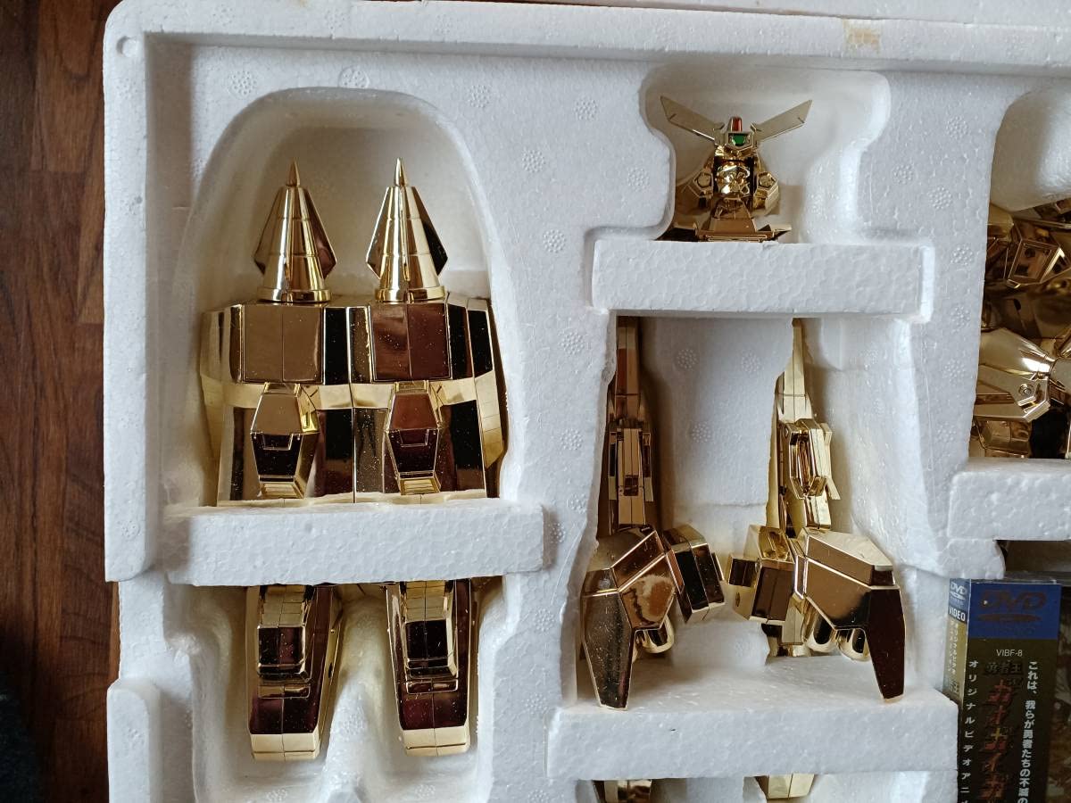 DXガオファイガー、DXゴルディオンハンマー金メッキ ガオファイガー ゴルディオンハンマー ゴールドメッキ