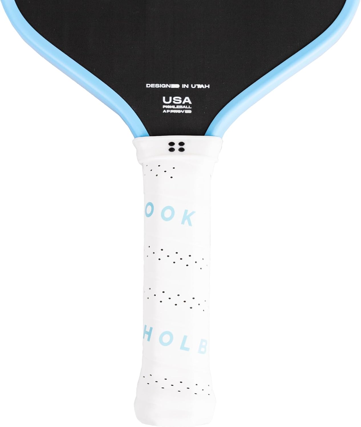 Holbrook Power Pro E Elongated Pickleball Paddle: USAPA Approved, Carbon Fiber Surface, Power, Control, Spin, Edgecraft Foam Polypropylene Honeycomb Core