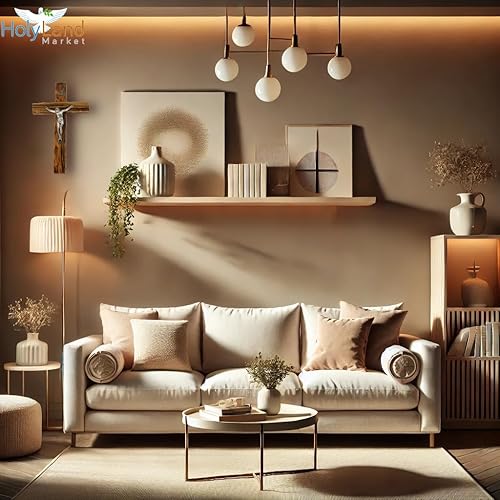 Miniatura 5 de Cruz de madera de olivo de Belén con un certificado y una tarjeta con una Oración al Señor