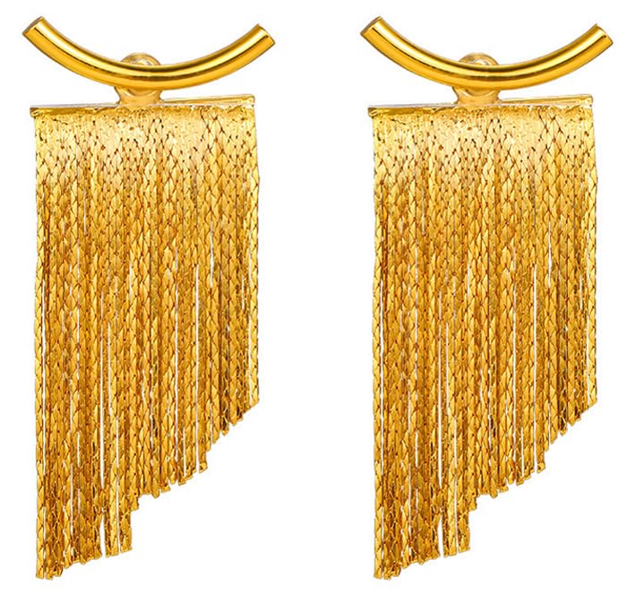 Shining Diva Fashion Latest Stylish Tassel Earrings for Women and Girls (Gold) (15928er) (B0DG8XR6YK) Amazon Price History, Amazon Price Tracker