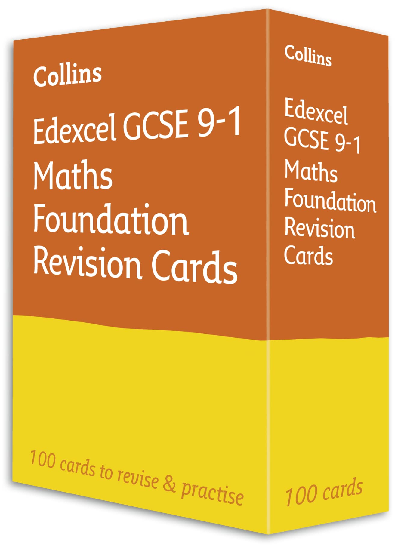 Edexcel GCSE 9-1 Maths Foundation Revision Cards: Ideal for the 2026 and 2027 exams (Collins GCSE Grade 9-1 Revision)